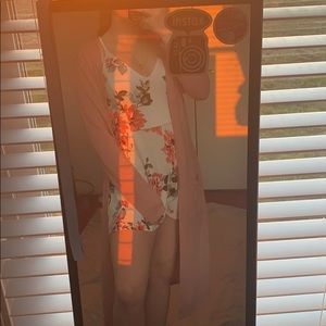 3/$25🦋Rue21 Pink long knit cardigan with pockets